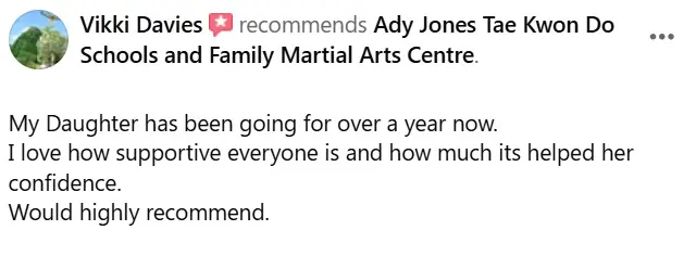 Beginner Martial Arts Classes | Ady Jones TKD Academy Near Me in Acrefair