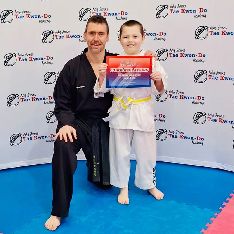 Beginner Martial Arts Classes | Ady Jones TKD Academy Near Me in Acrefair
