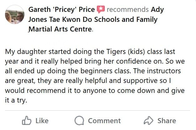 Kids Martial Arts Classes | Ady Jones TDK Academy Near Me in Wrexham