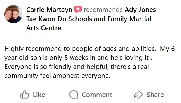 Preschool Martial Arts Classes | Ady Jones TKD Acad Near Me in Acrefair